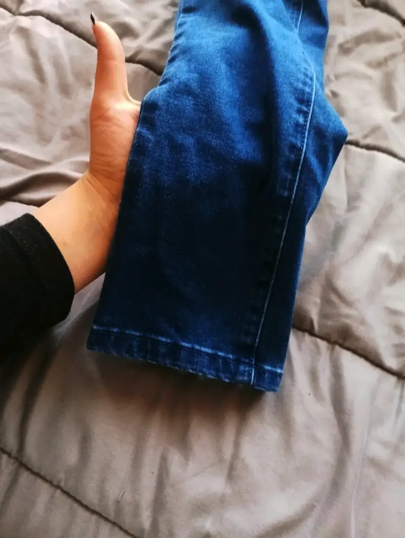 Jeans azul talle alto - 2
