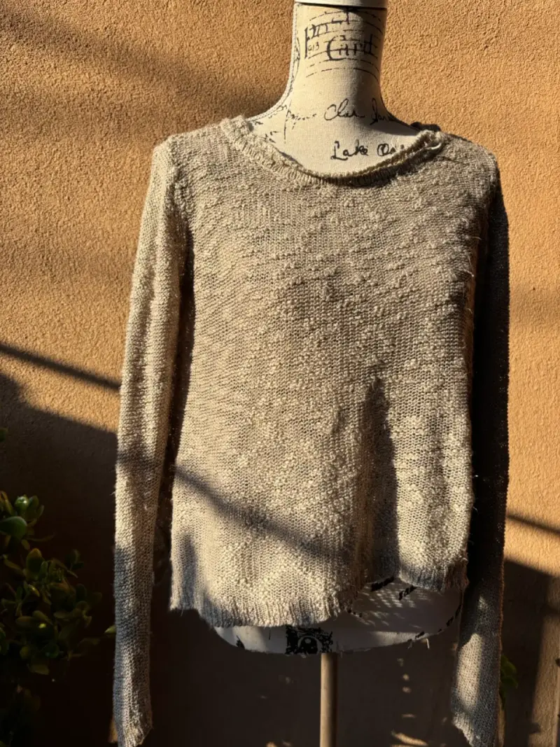 Suéter tejido beige UNBRALE - 2