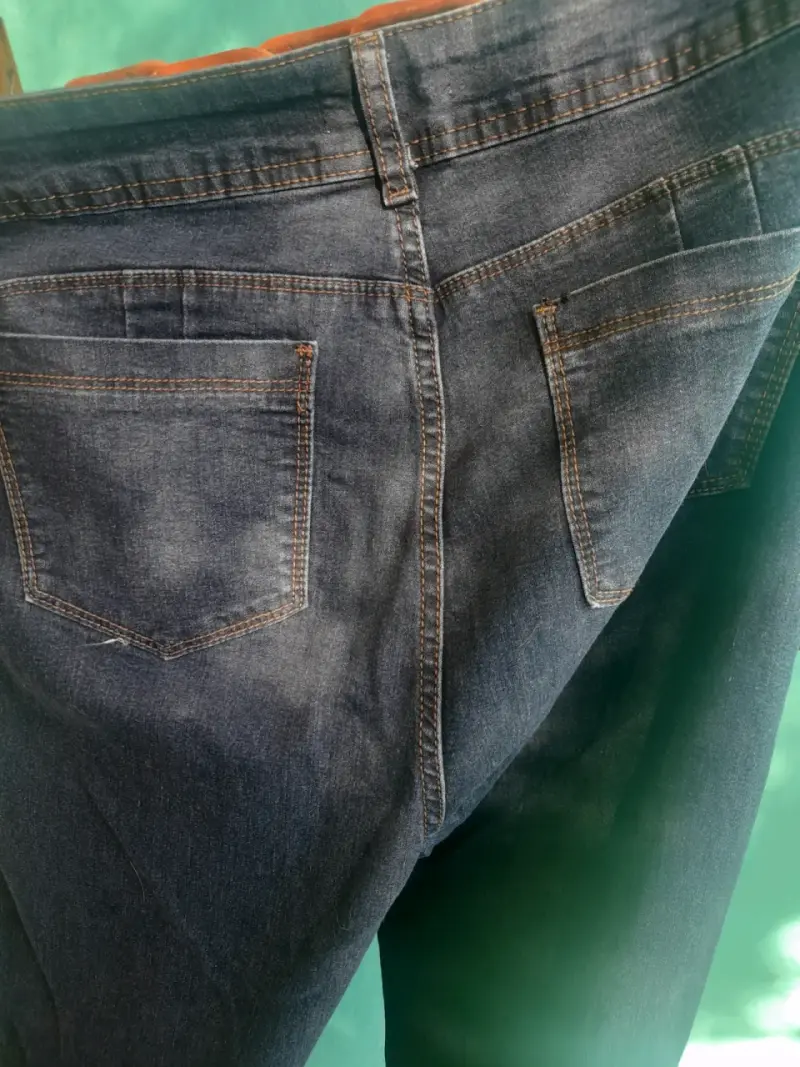 Jeans de mezclilla azul - 3