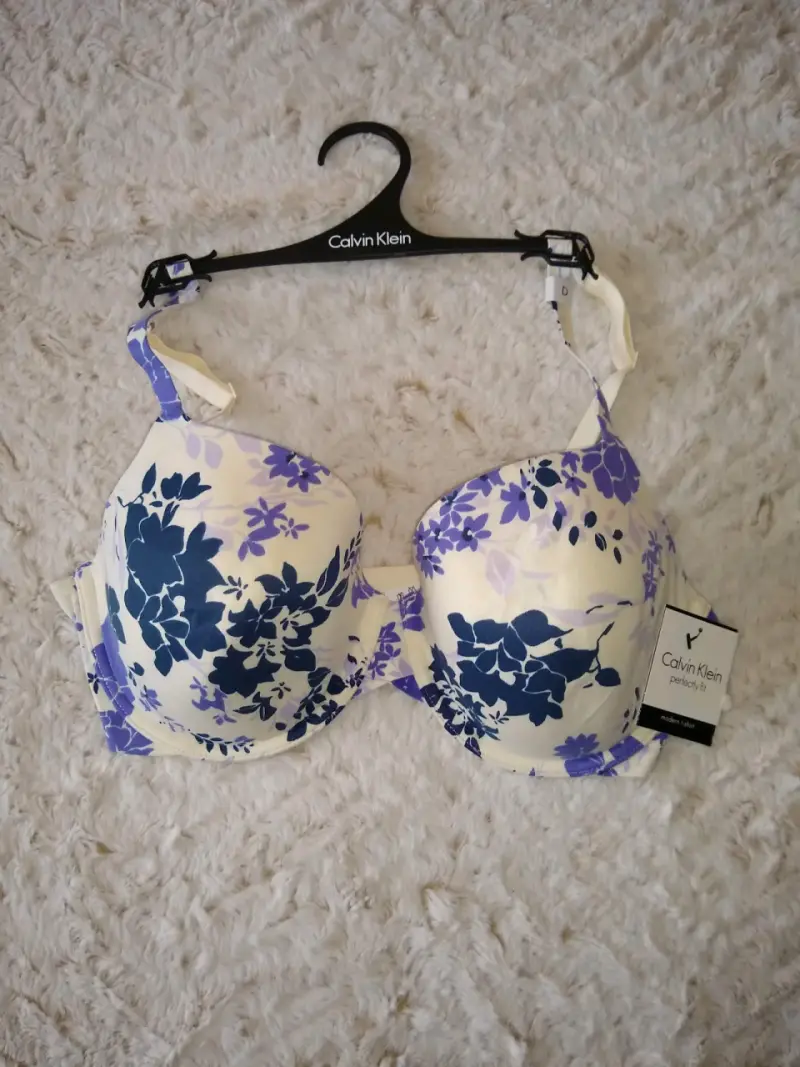 Sostén floral Calvin Klein