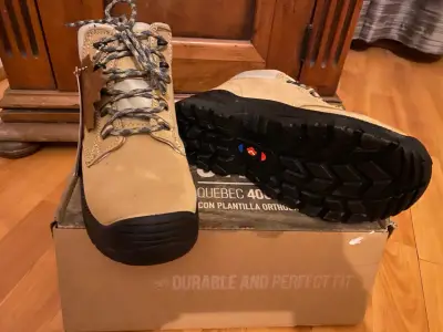Zapatos de seguridad beige - miniatura 1