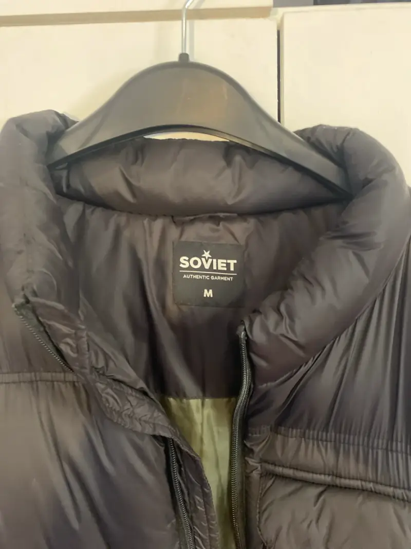 Chaqueta inflable negra soviet - 2
