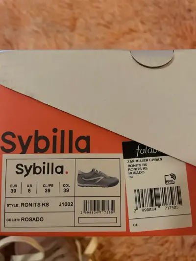 Zapatillas deportivas rosadas nuevas - miniatura 5