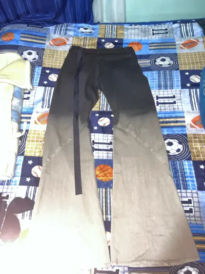 Jeans rick owens flared - miniatura 2