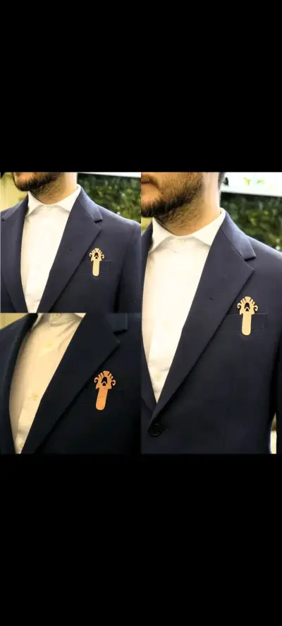 Adorno para hombre o marcador... - miniatura 1