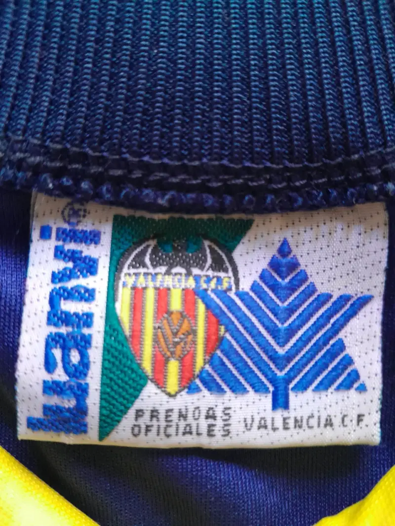 Camiseta futbol valencia visita 96/97 talla L - 2