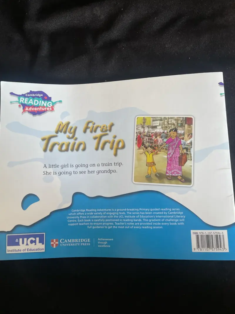 Libro infantil 'My First Train Trip' - 2