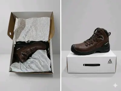 Botas de seguridad Sherpa's marrón - miniatura 2