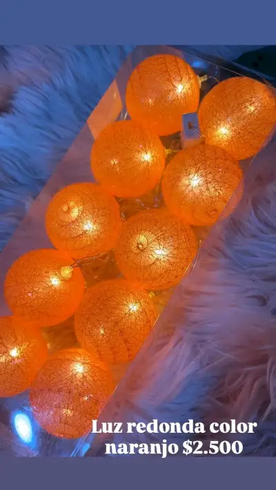 Luces decorativas amarillas - miniatura 3