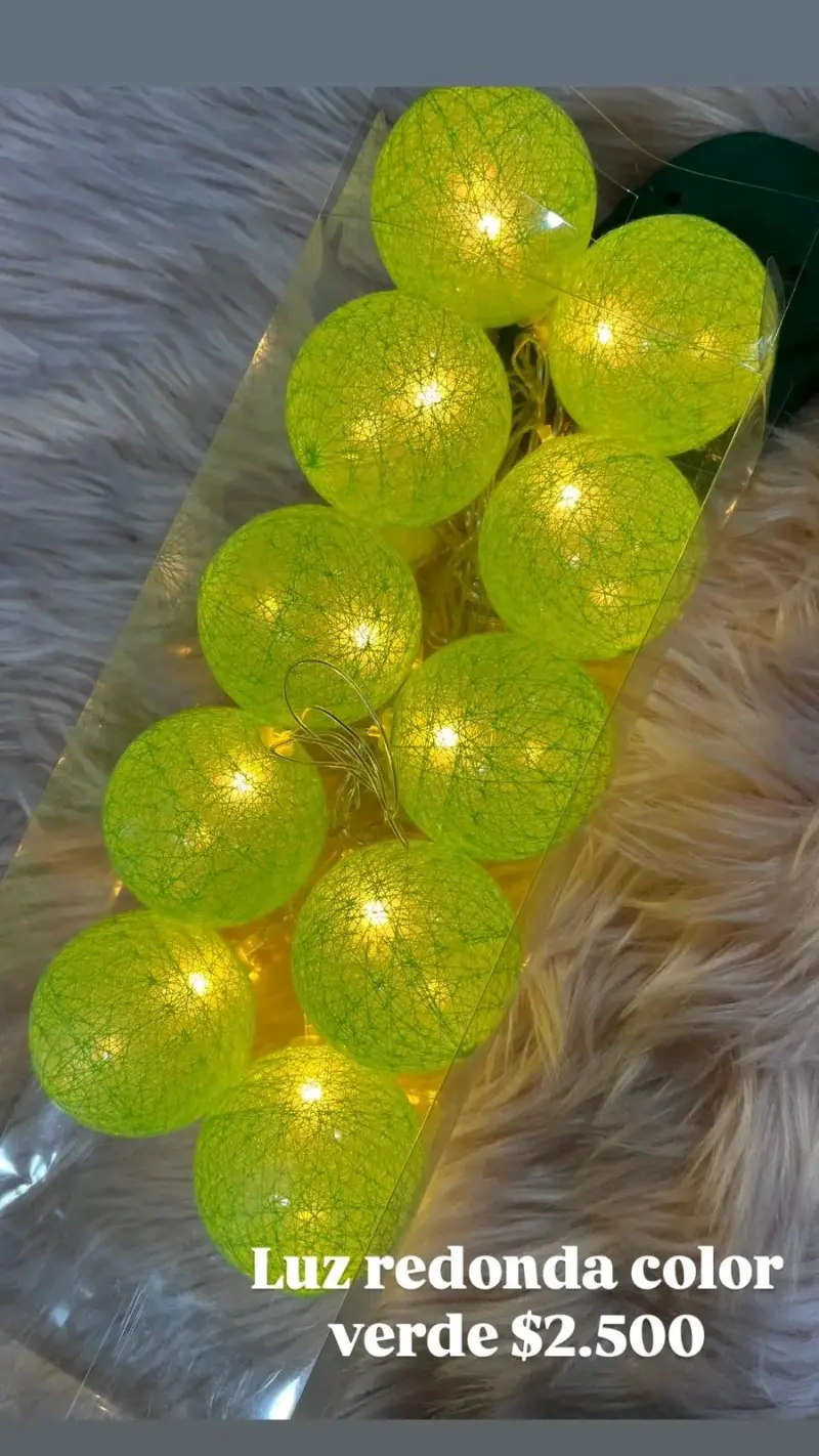 Luces decorativas amarillas - 4