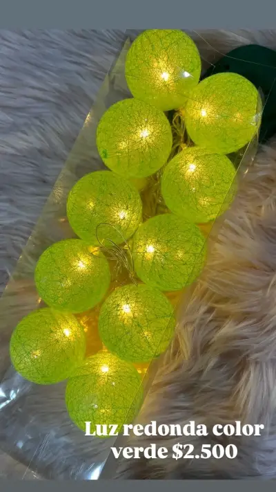 Luces decorativas amarillas - miniatura 4