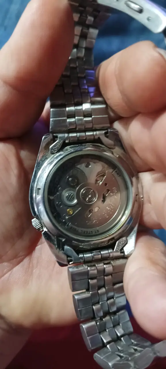 Reloj automático de acero inoxidable seiko - 6