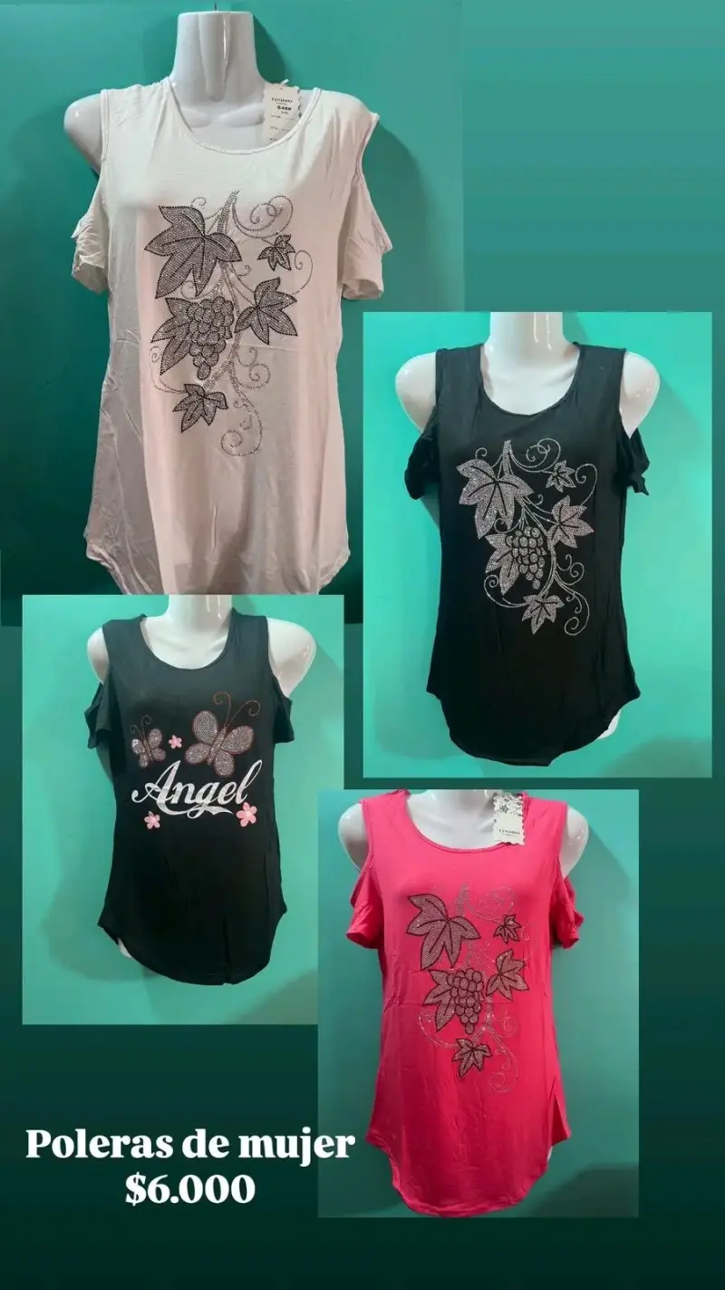 Poleras de mujer con estampado