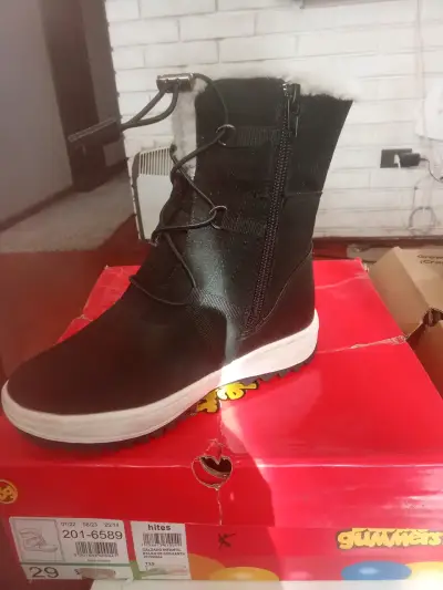 Botas negras con interior polar - miniatura 2