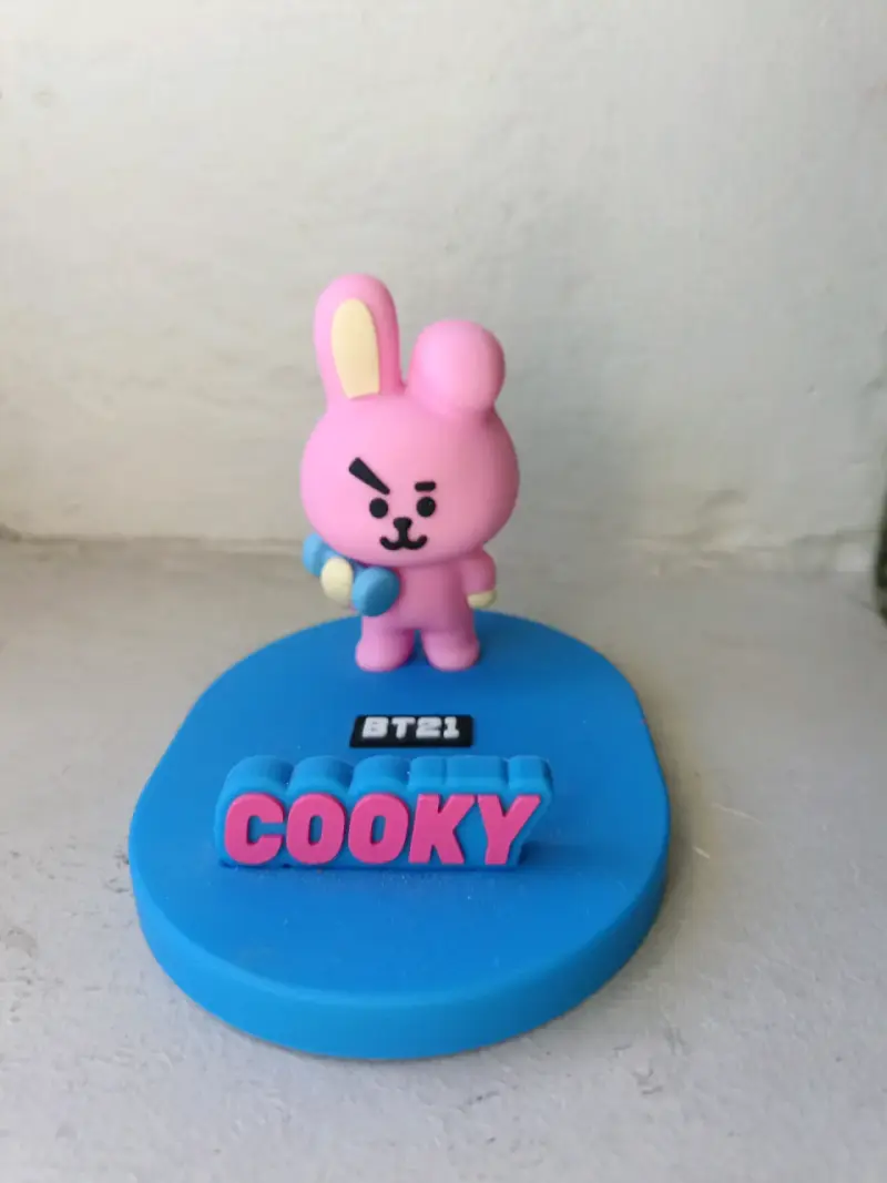 Figura BT21 Cooky soporte de celular - 2
