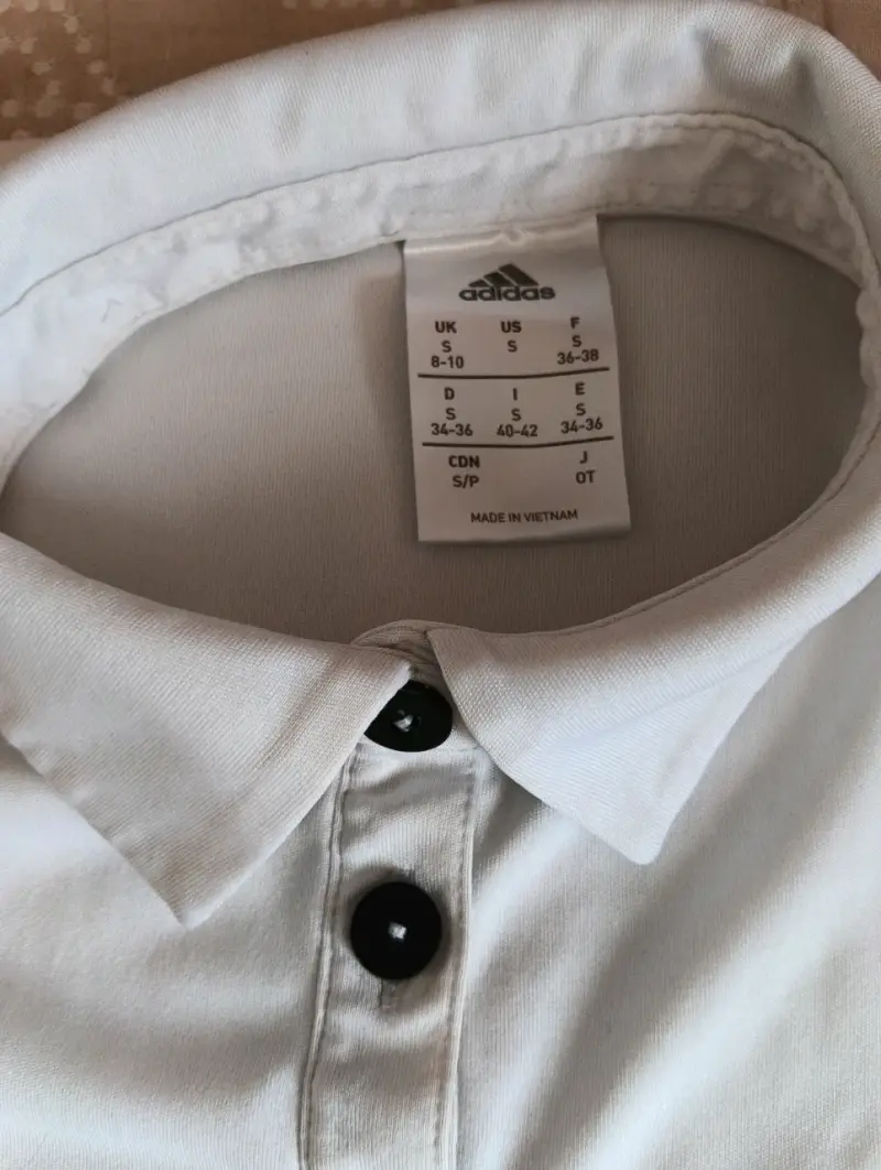 Polera blanca Adidas - 2