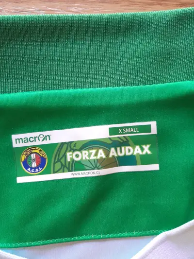 Camiseta fútbol Audax Italiano 17/18 talla xS - miniatura 2