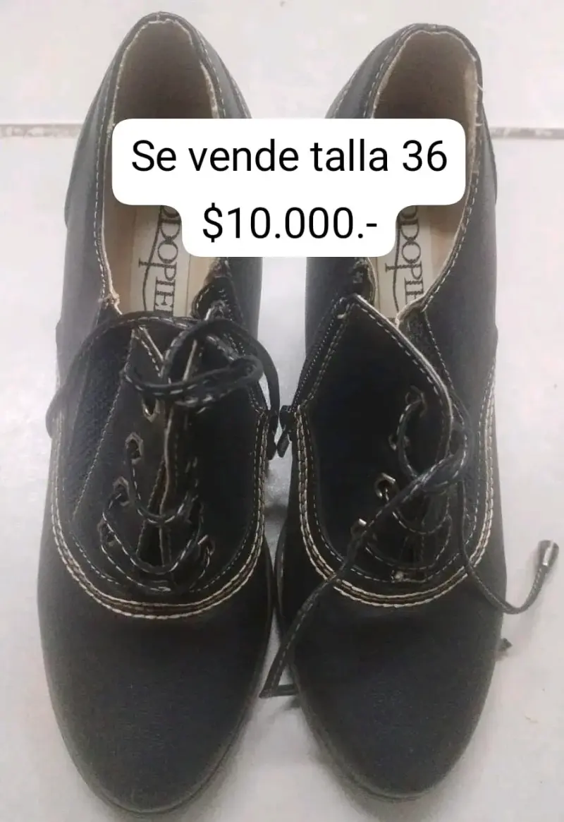 Zapatos de tacón negros - 2