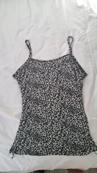 Vestido animal print tirantes - miniatura 1