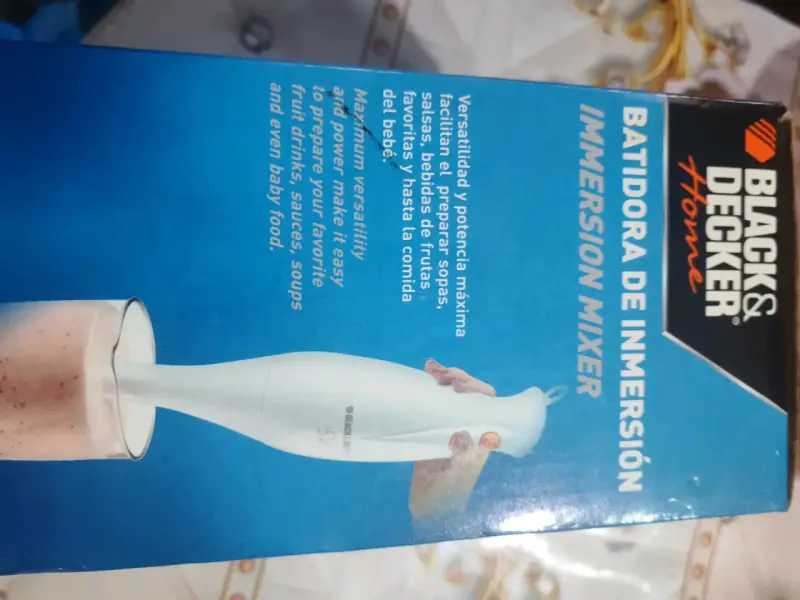 Batidora de inmersión Black & Decker - 2