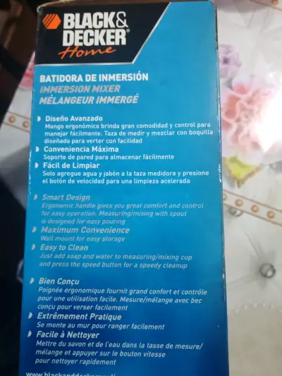 Batidora de inmersión Black & Decker - miniatura 4