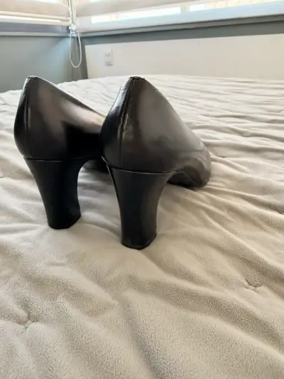Zapatos de tacón negros 36 - miniatura 2