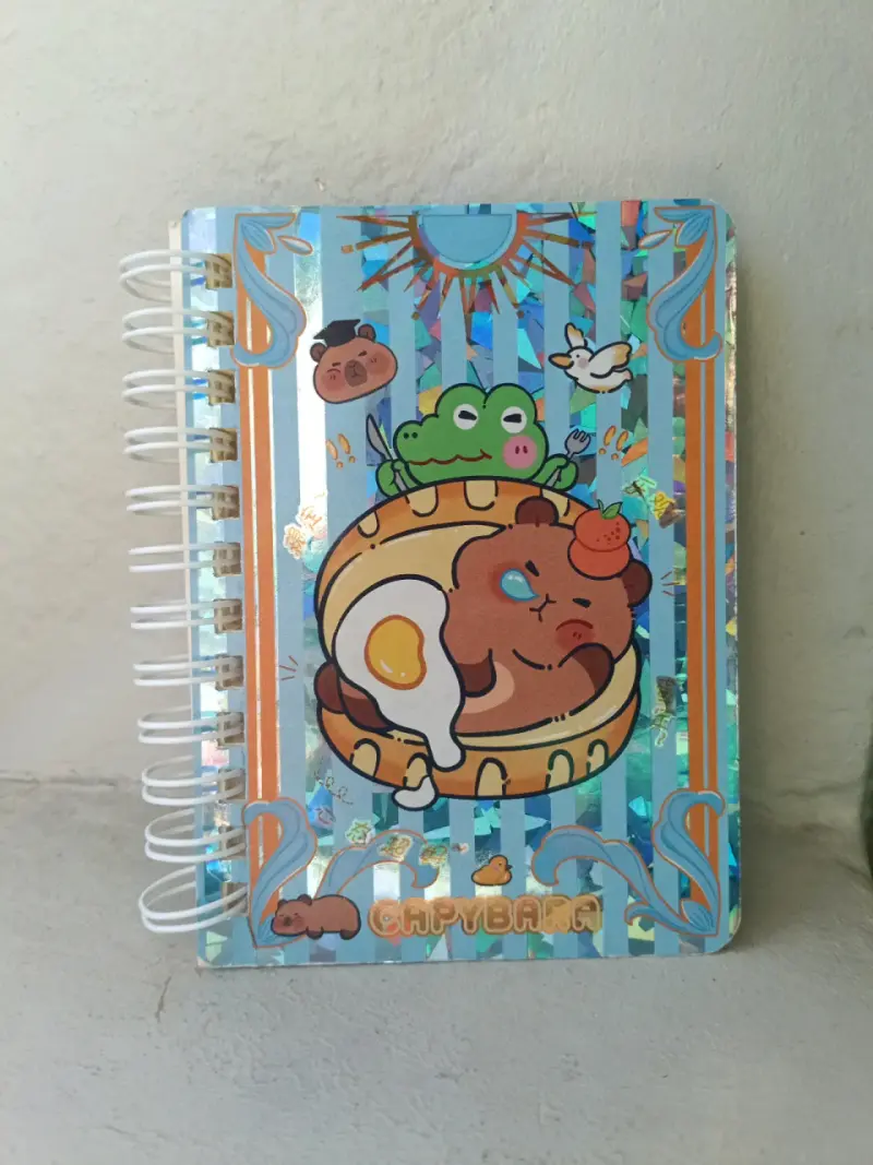 Libreta Capybara espiral