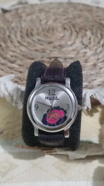 Reloj Mudd con diseño floral - miniatura 1