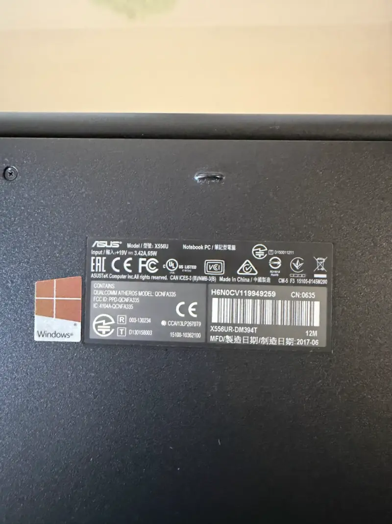 Notebook ASUS i7 + NVIDIA + SSD - 6