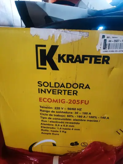 Soldadora Inverter Krafter - miniatura 1