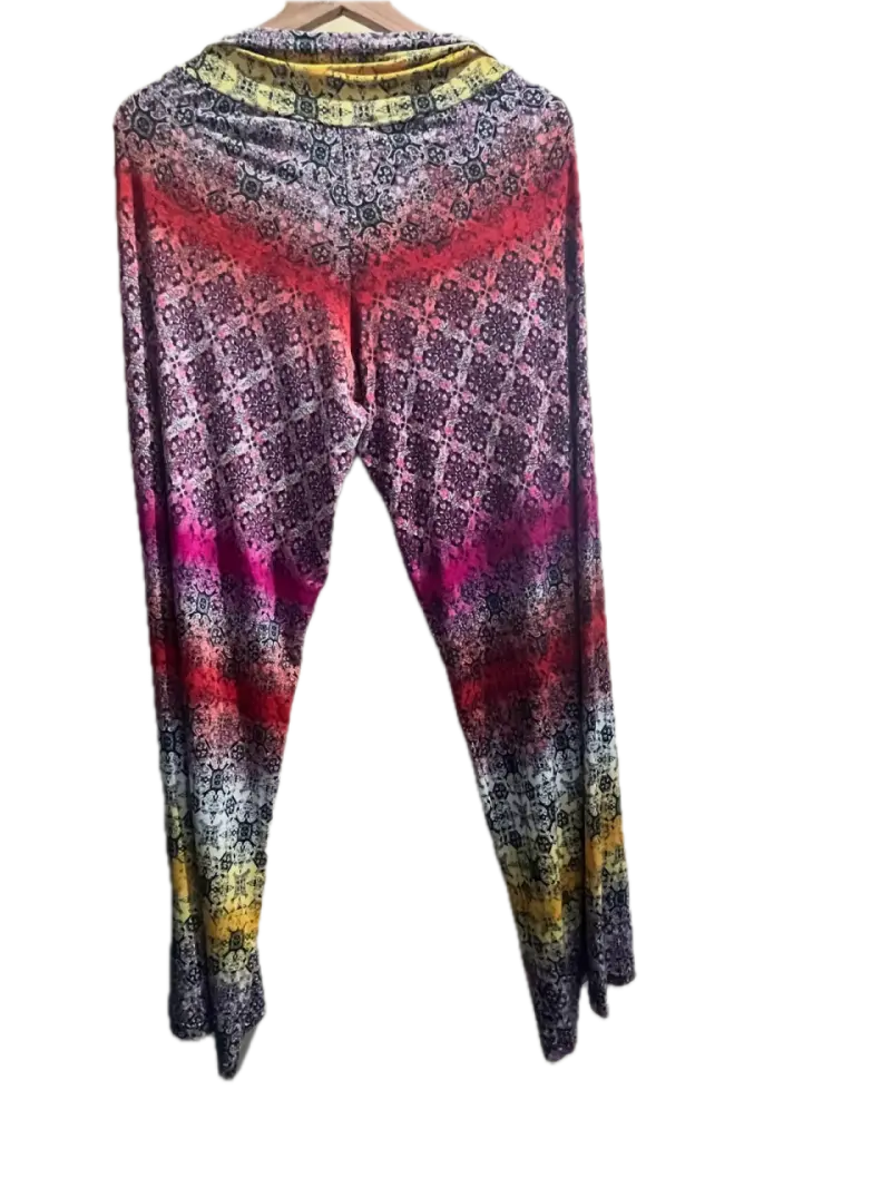 Pantalon palazzo estampados coloridos - 3