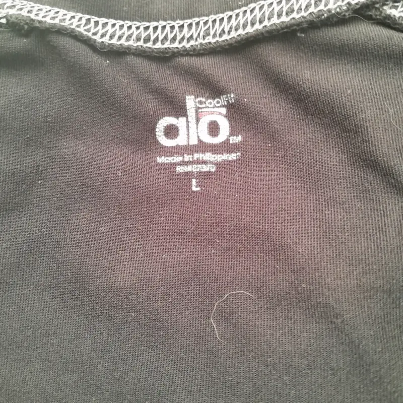 Polera deportiva sin mangas negra - 2