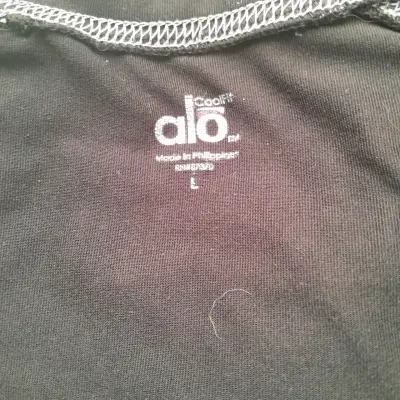 Polera deportiva sin mangas negra - miniatura 2