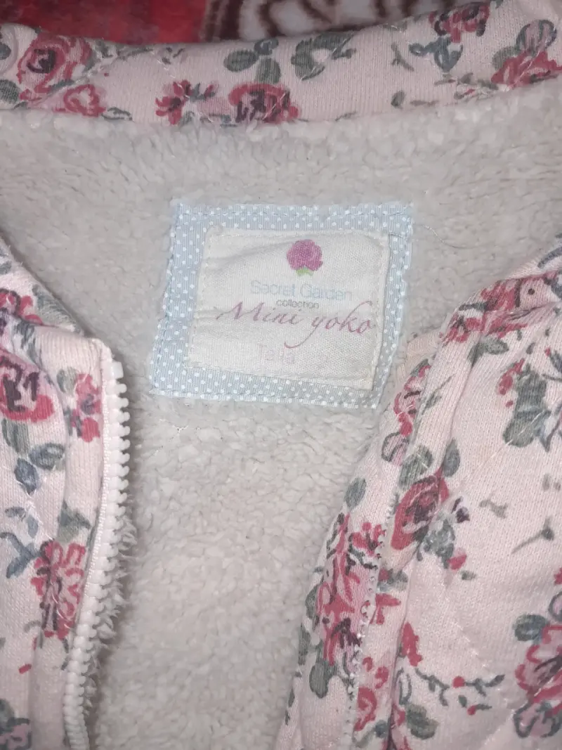 Chaqueta infantil floreada - 2