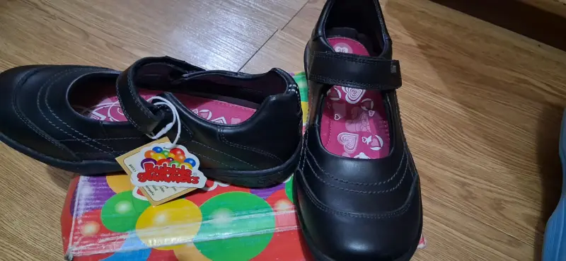 Zapatos escolares negros para niña - 4