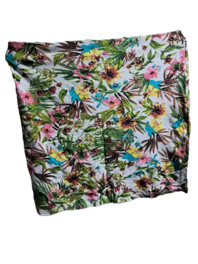 Minifalda estampada floral tropical - miniatura 1