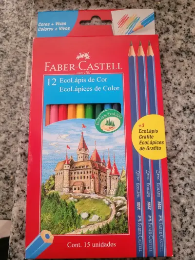 Lápices de color Faber-Castell 15 unidades - miniatura 1