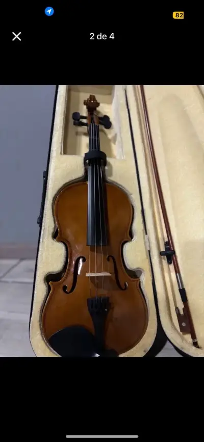 Violín con estuche - miniatura 1