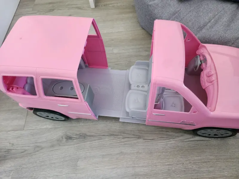 Camioneta Barbie color rosa - 2