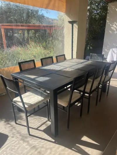 Juego de comedor de exterior - miniatura 2
