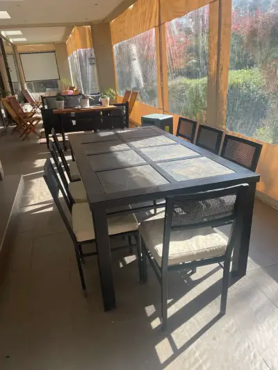 Juego de comedor de exterior - miniatura 3