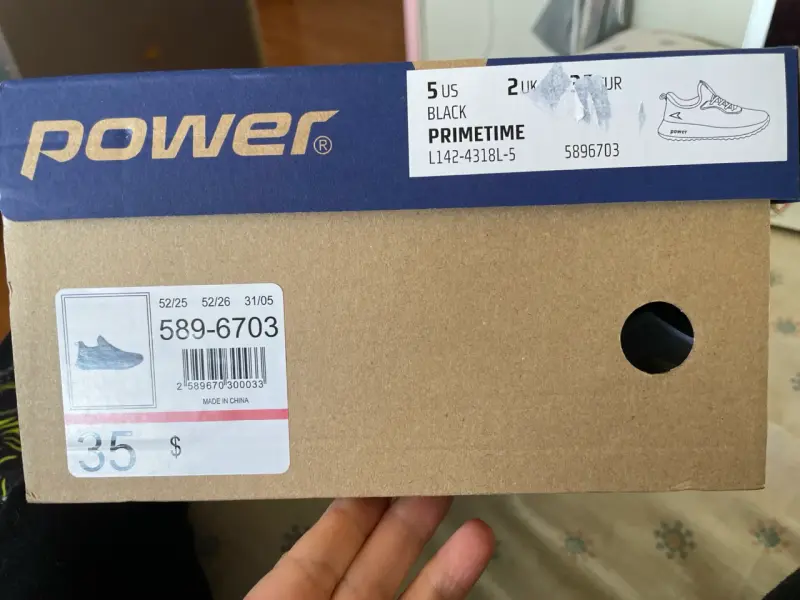 Zapatillas deportivas negras Power - 6