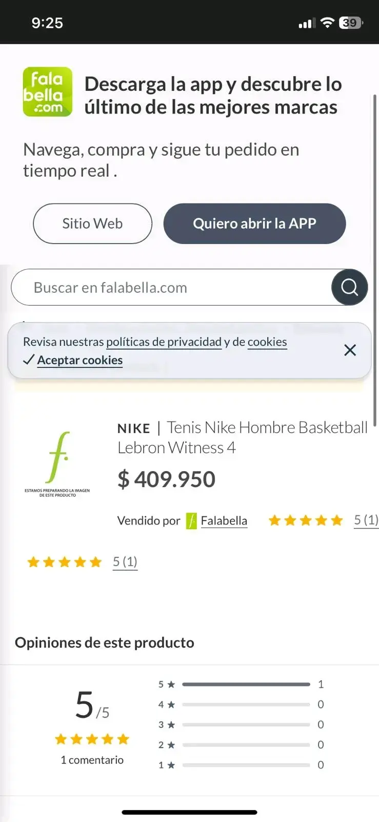 Zapatillas deportivas Nike negras - 5