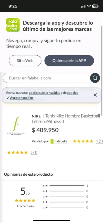 Zapatillas deportivas Nike negras - miniatura 5