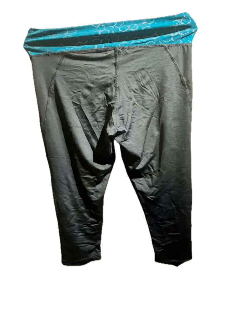 Calzas deportivos gris y azul - 2