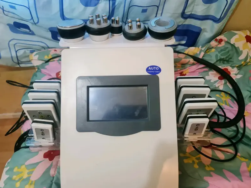 Maquina Cavitación 6 en 1 + RF + Lipoláser - 1