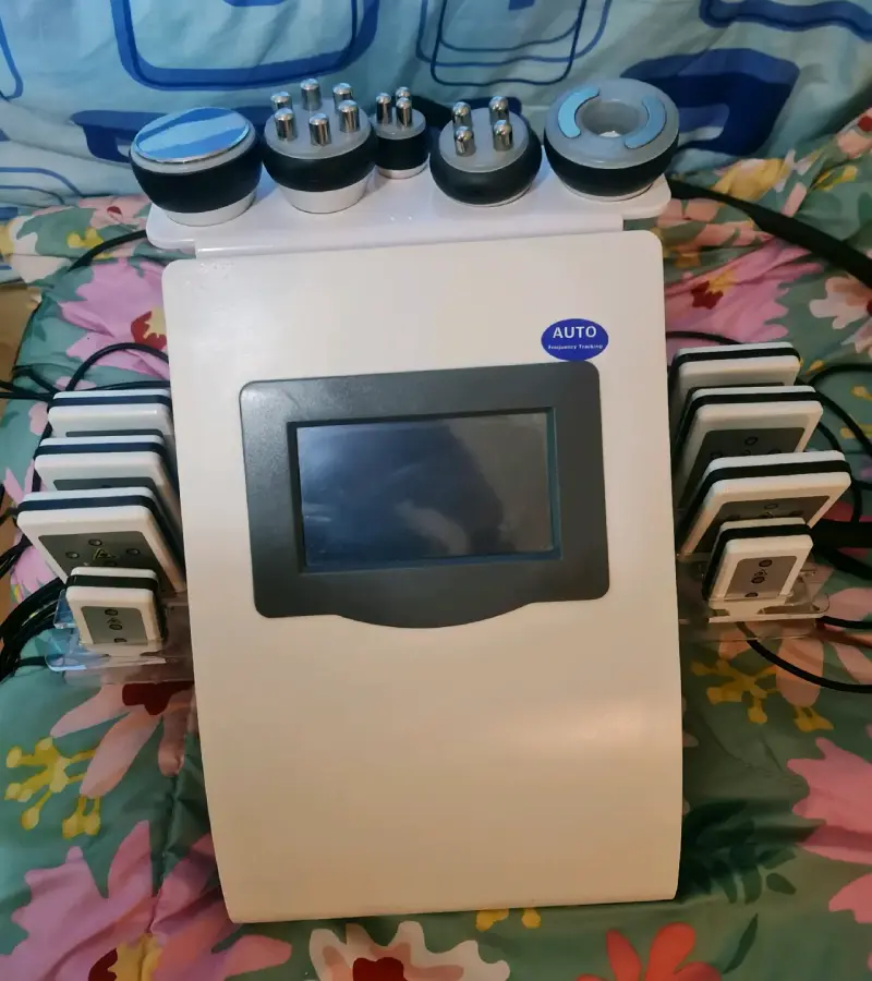 Maquina Cavitación 6 en 1 + RF + Lipoláser - 3