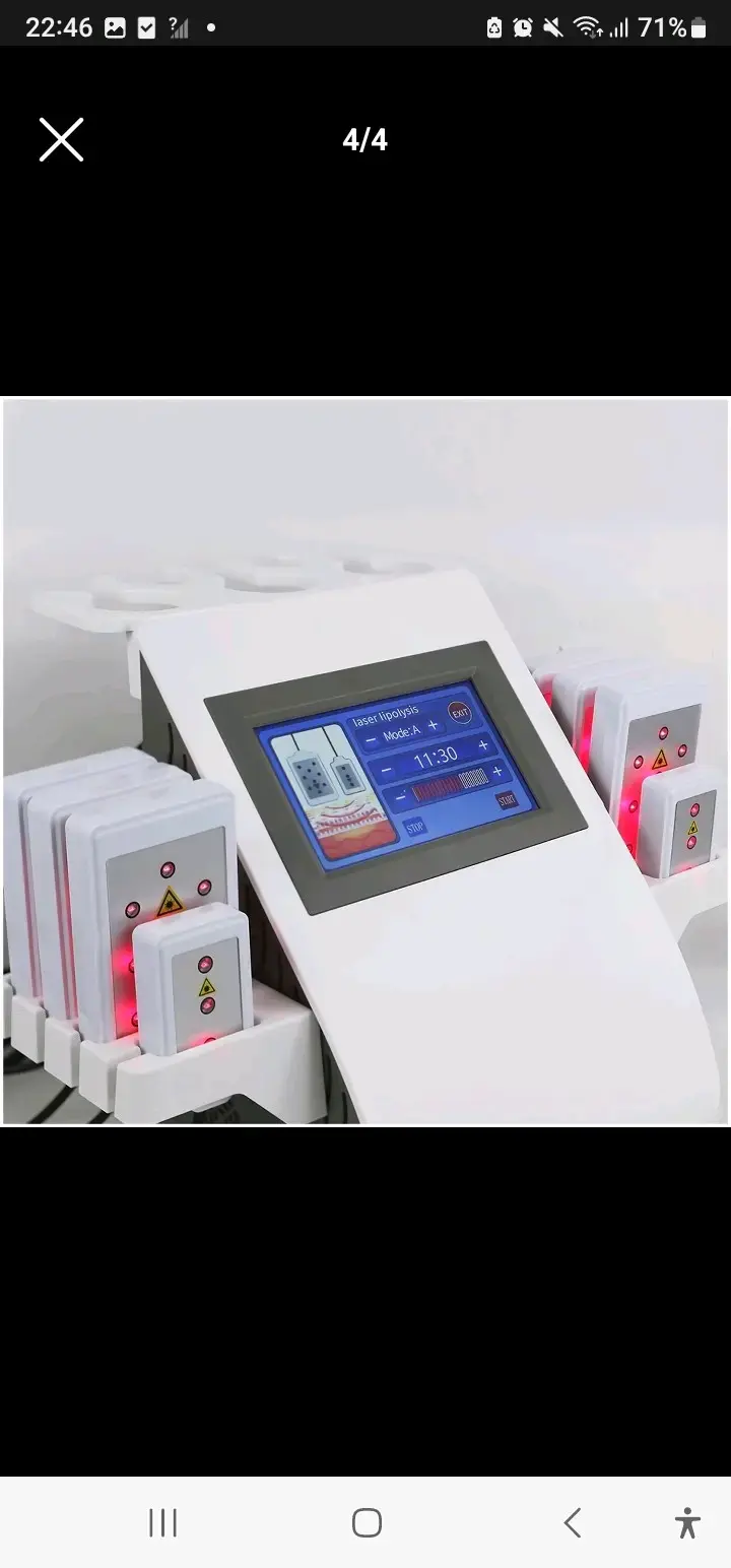 Maquina Cavitación 6 en 1 + RF + Lipoláser - 4