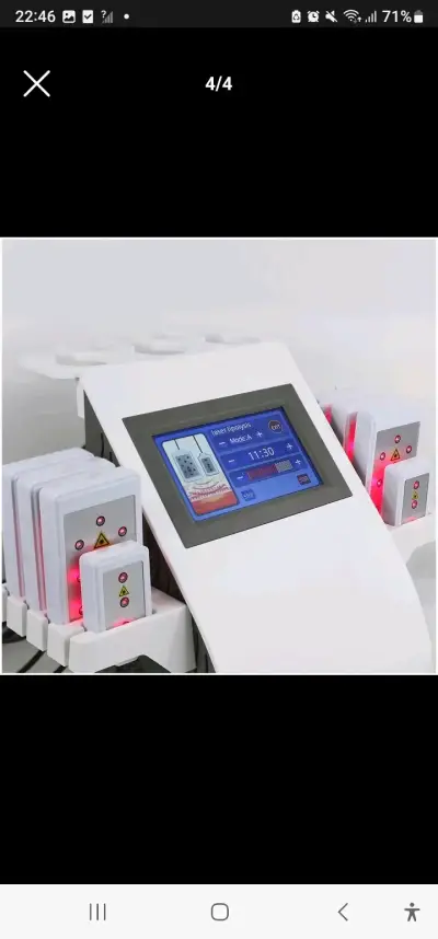 Maquina Cavitación 6 en 1 + RF + Lipoláser - miniatura 4