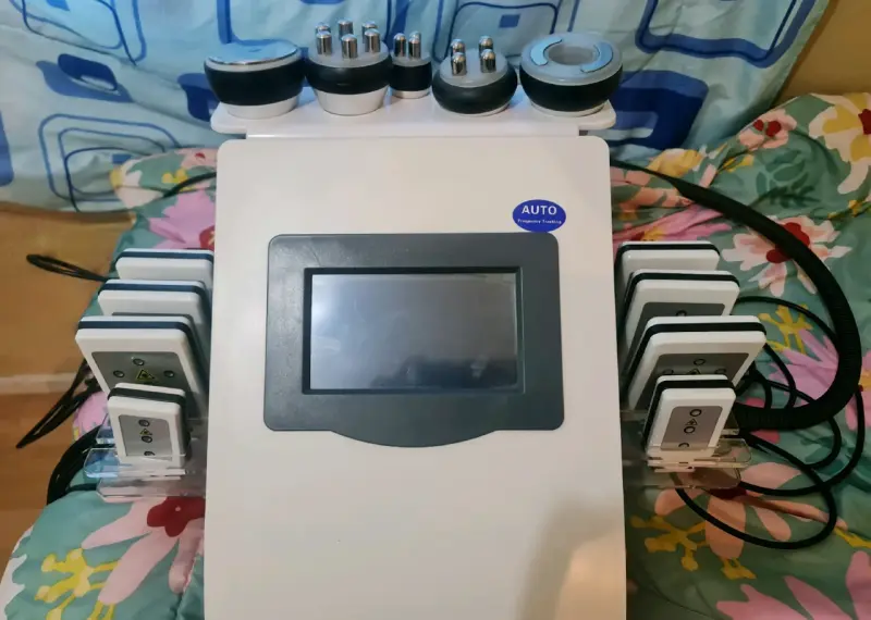 Maquina Cavitación 6 en 1 + RF + Lipoláser - 5